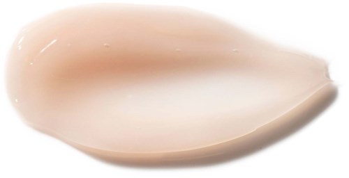 Beige, sileä, kaareva esine, jonka pinta on kiiltävä, mahdollisesti simpukka tai taideteos.