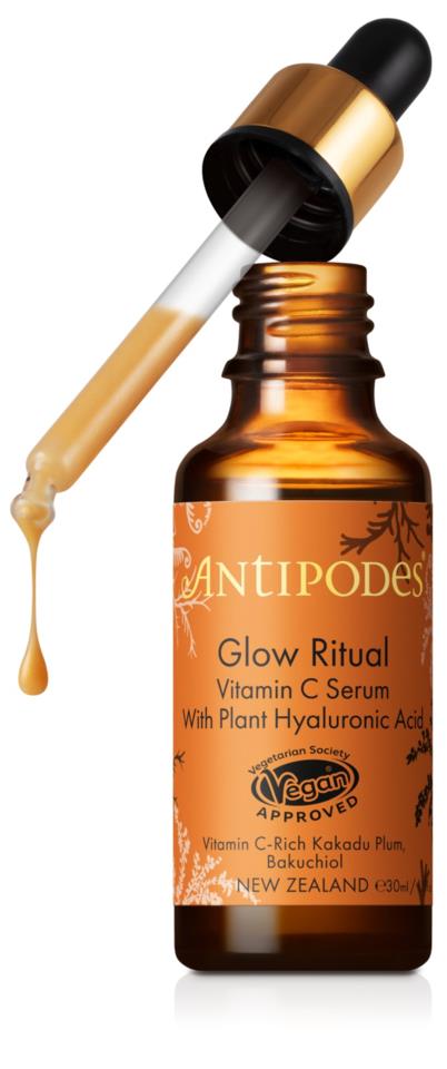 Antipodes Glow Ritual Vitamin C Serum with Plant Hyaluronic 30 ml