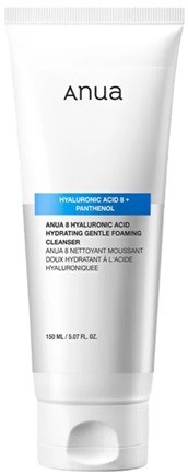 ANUA 8 Hyaluronic Acid Hydrating Gentle Foaming Cleanser 150 ml