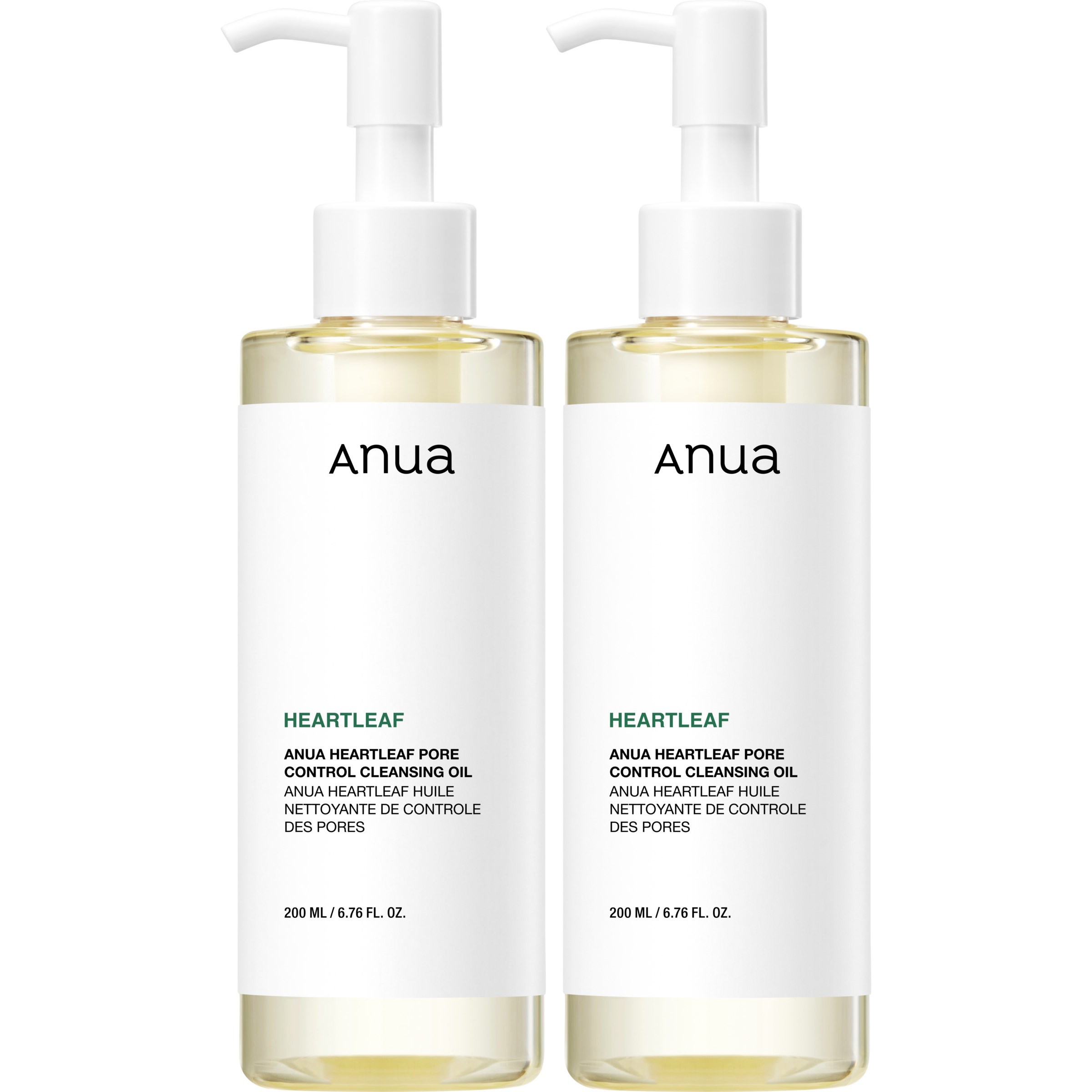 ANUA Bundle Hearleaf Pore Control Cleansing Oil 200 ml x 2