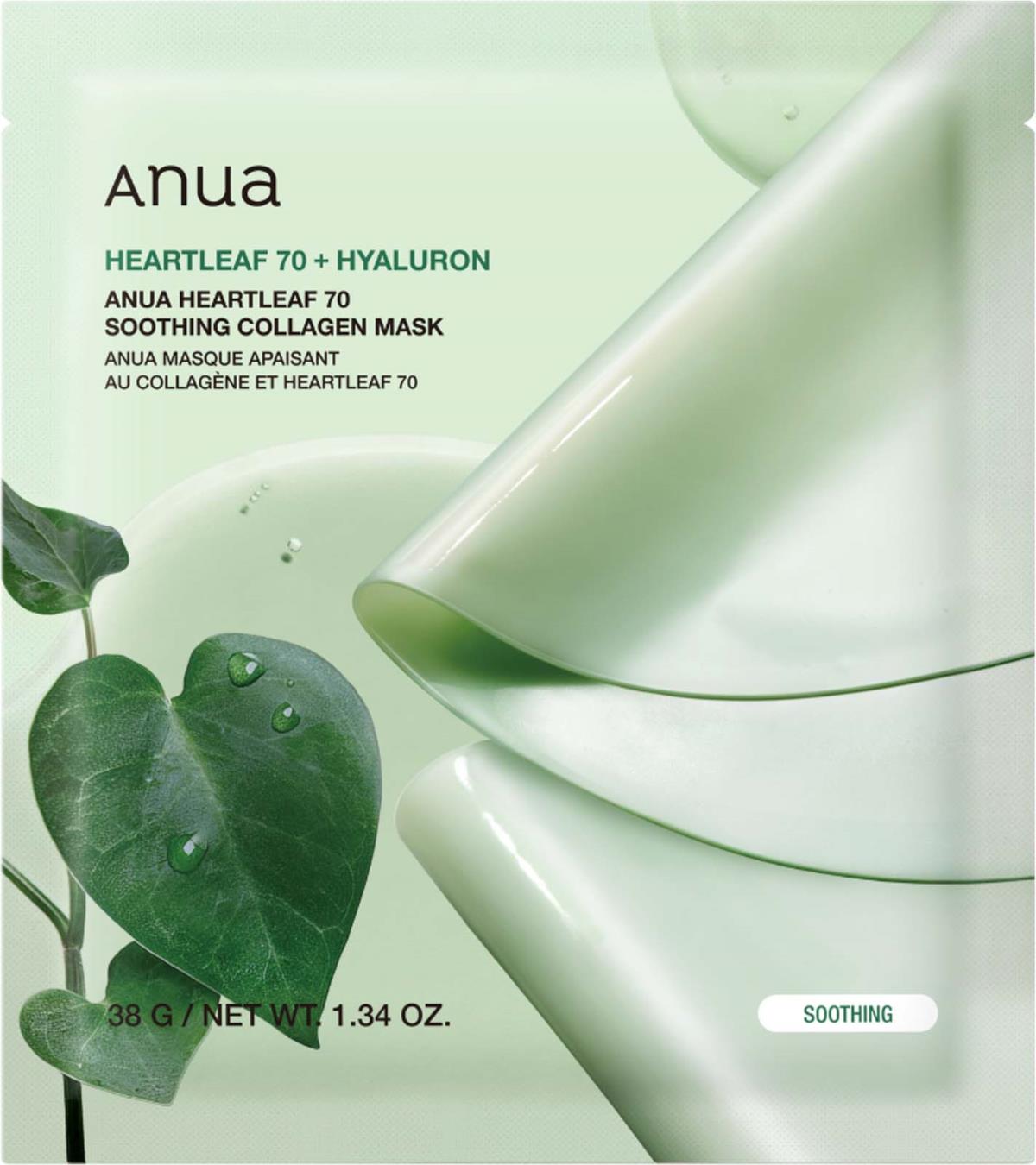 Anua - Heartleaf 70 Soothing Collagen Mask