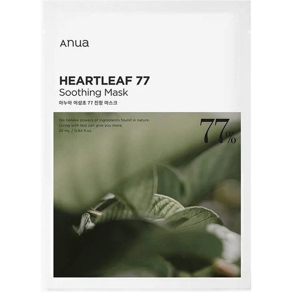 ANUA Heartleaf 77% Soothing Mask 1Ea 25 ml