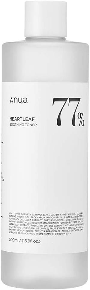 Anua Heartleaf 77% Soothing Toner 500 ml