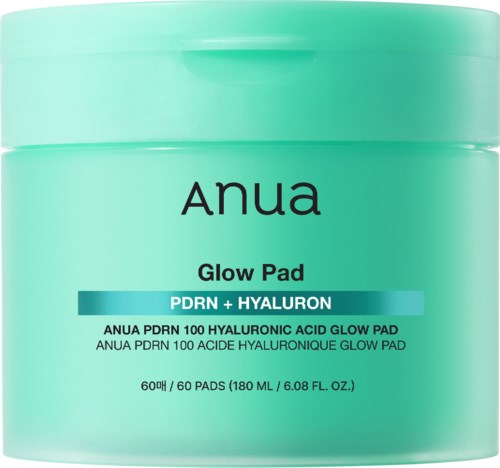ANUA PDRN 100 Hyaluronic Acid Glow Pad 180 ml
