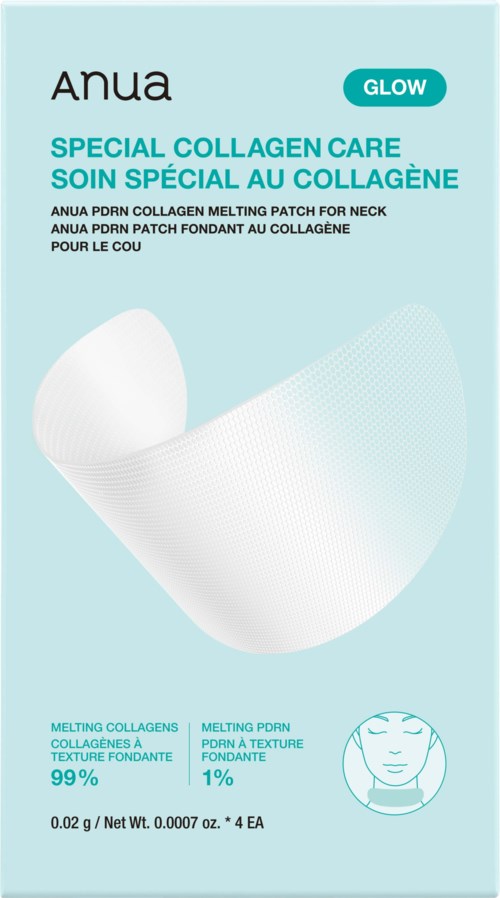 ANUA PDRN Collagen Melting Patch For Neck 4 stk