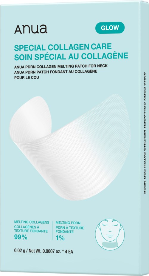 ANUA PDRN Collagen Melting Patch For Neck 4 stk
