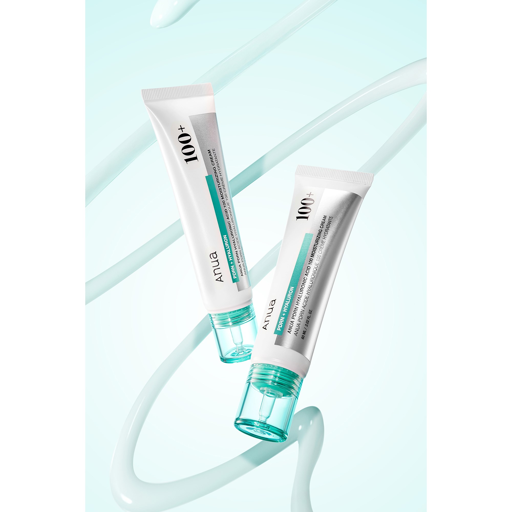 ANUA PDRN Hyaluronic Acid 100 Moisturizing Cream 60 ml (obrázok 4)
