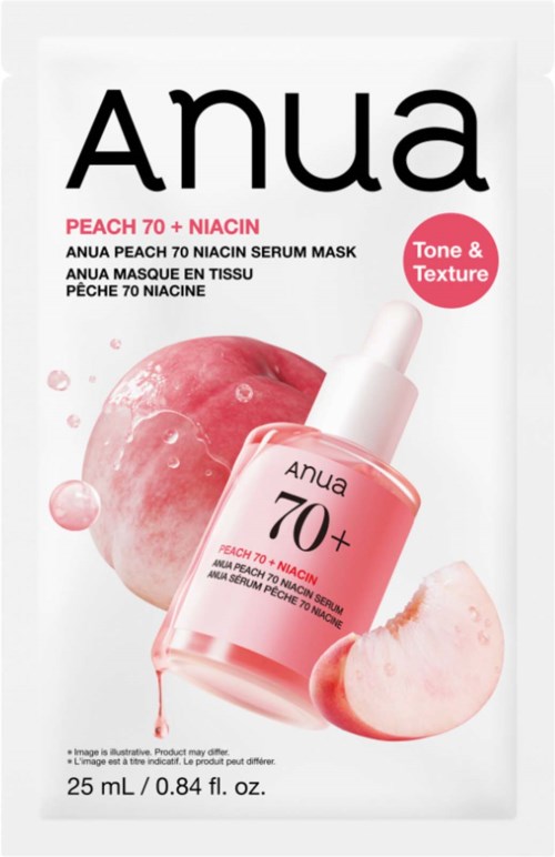 ANUA Peach 70 Niacin Serum Mask 25 ml