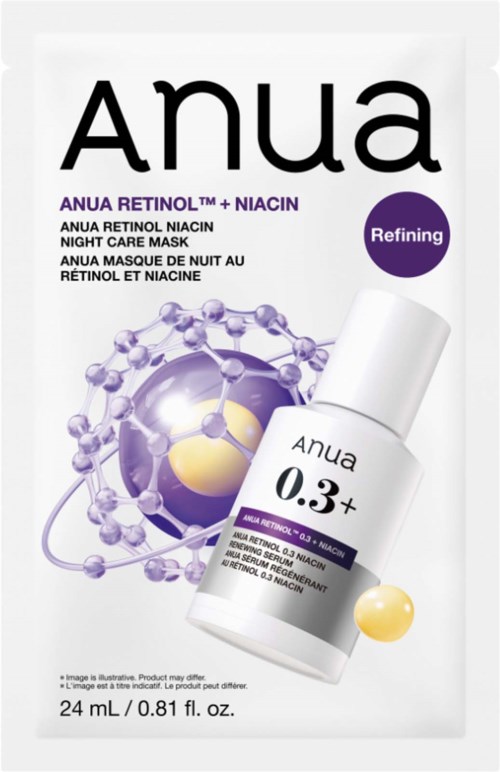 ANUA Retinol Niacin Night Care Mask 25 ml