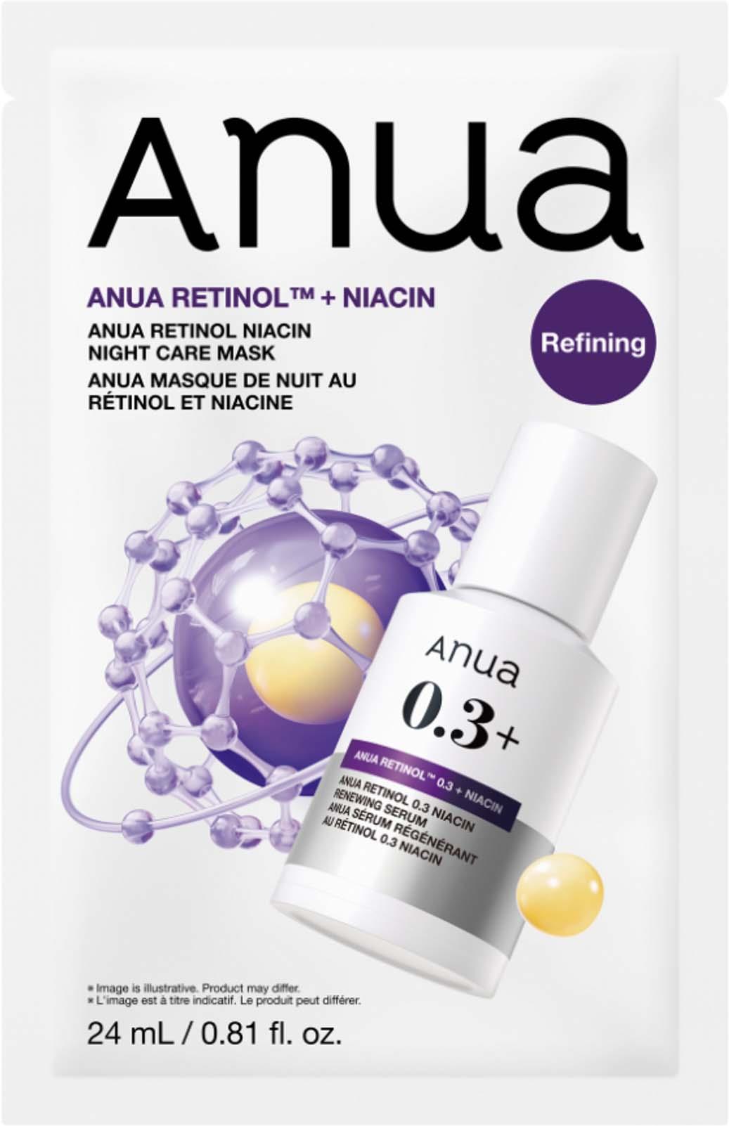 ANUA Retinol Niacin Night Care Mask 25 ml
