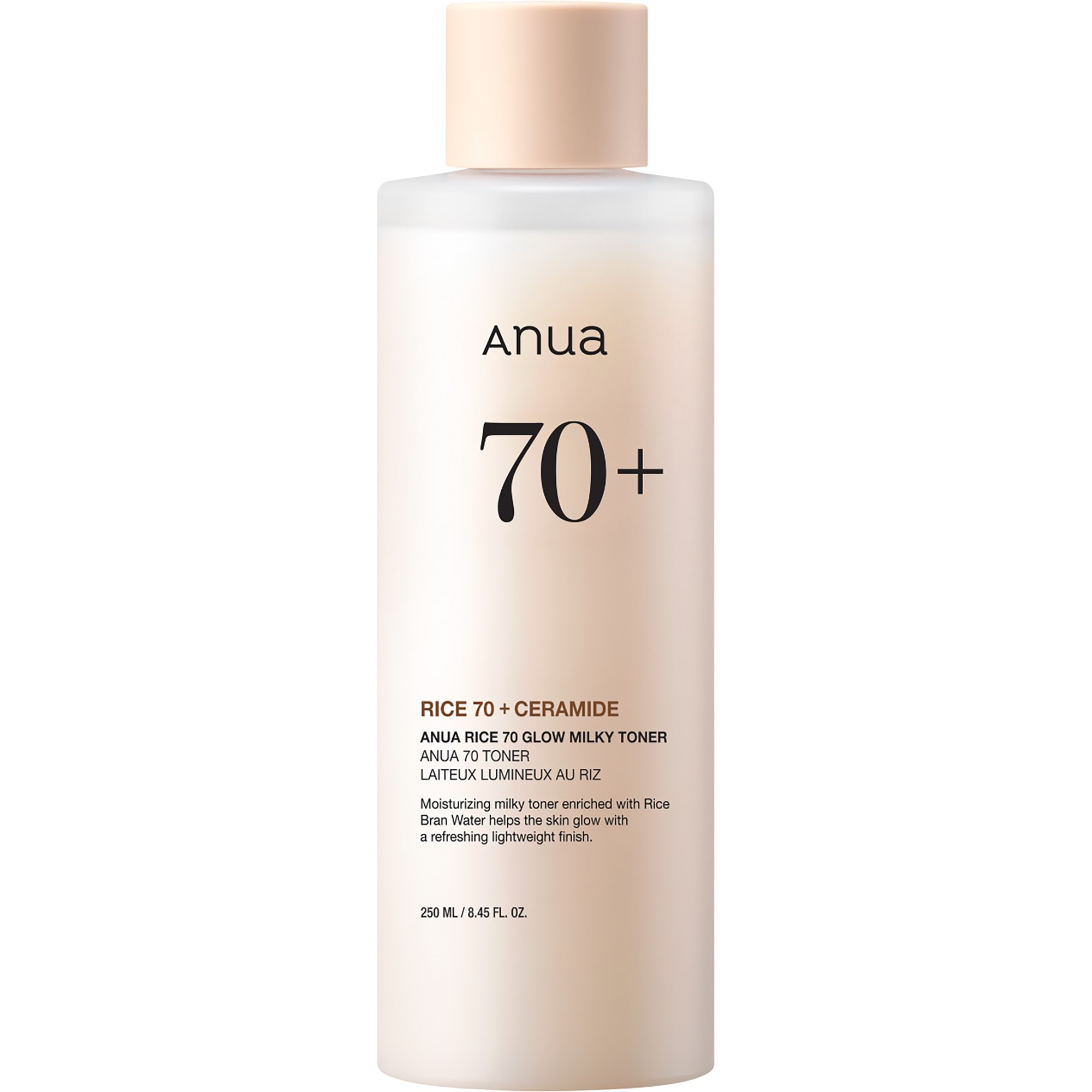ANUA Rice 70 Glow Milky Toner 250 ml billede