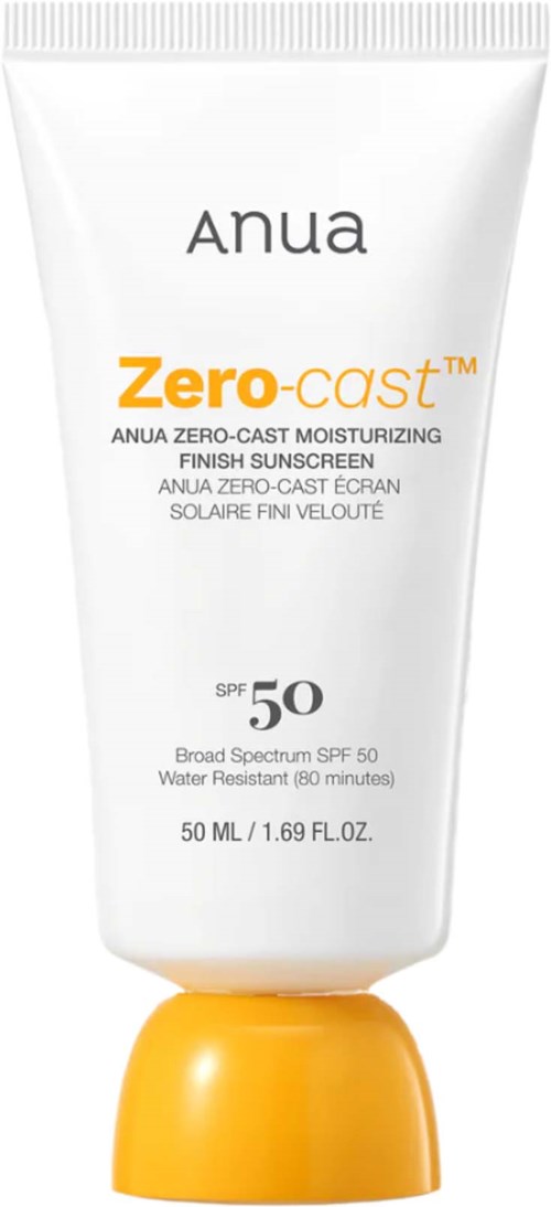 ANUA Zero-Cast Moisturizing Finish Sunscreen 50 ml