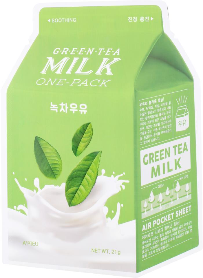 A'Pieu Green Tea Milk One-Pack 