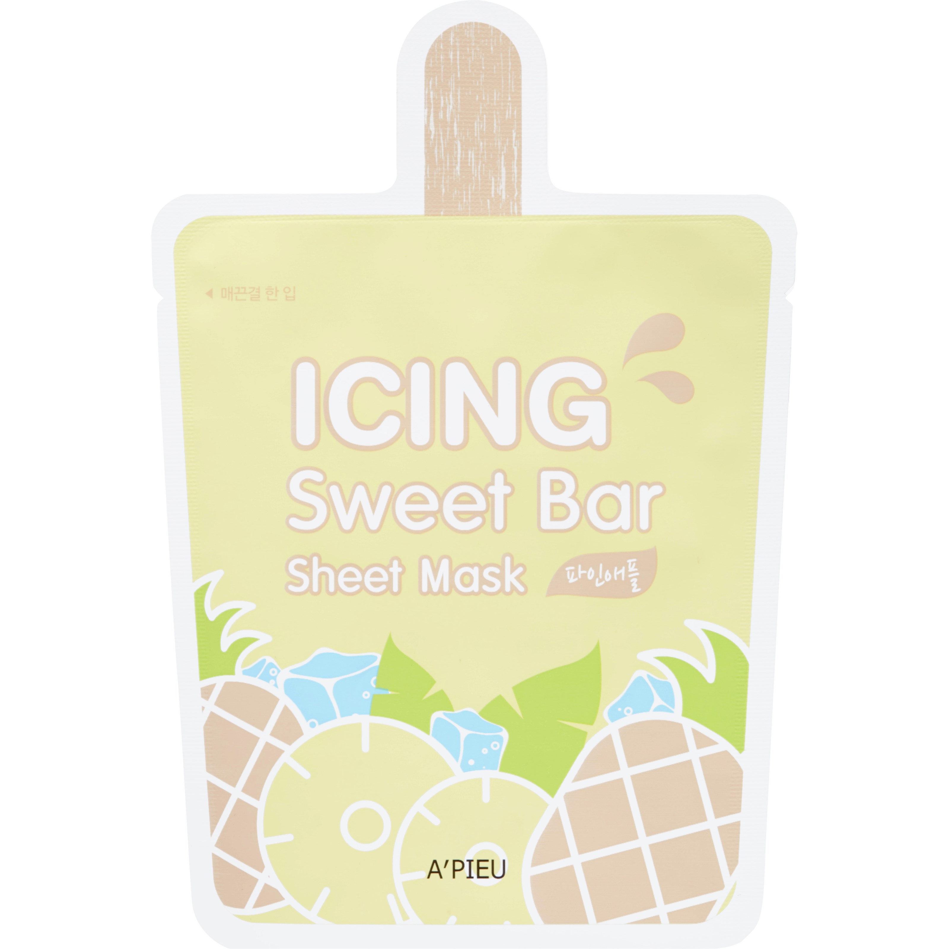 Läs mer om APieu Icing Sweet Bar Sheet Mask (Pineapple) 21 g