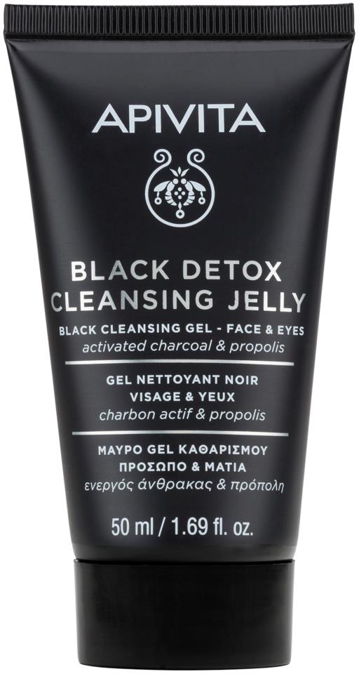 APIVITA  Black Cleansing Gel – Face & Eyes 50 ml