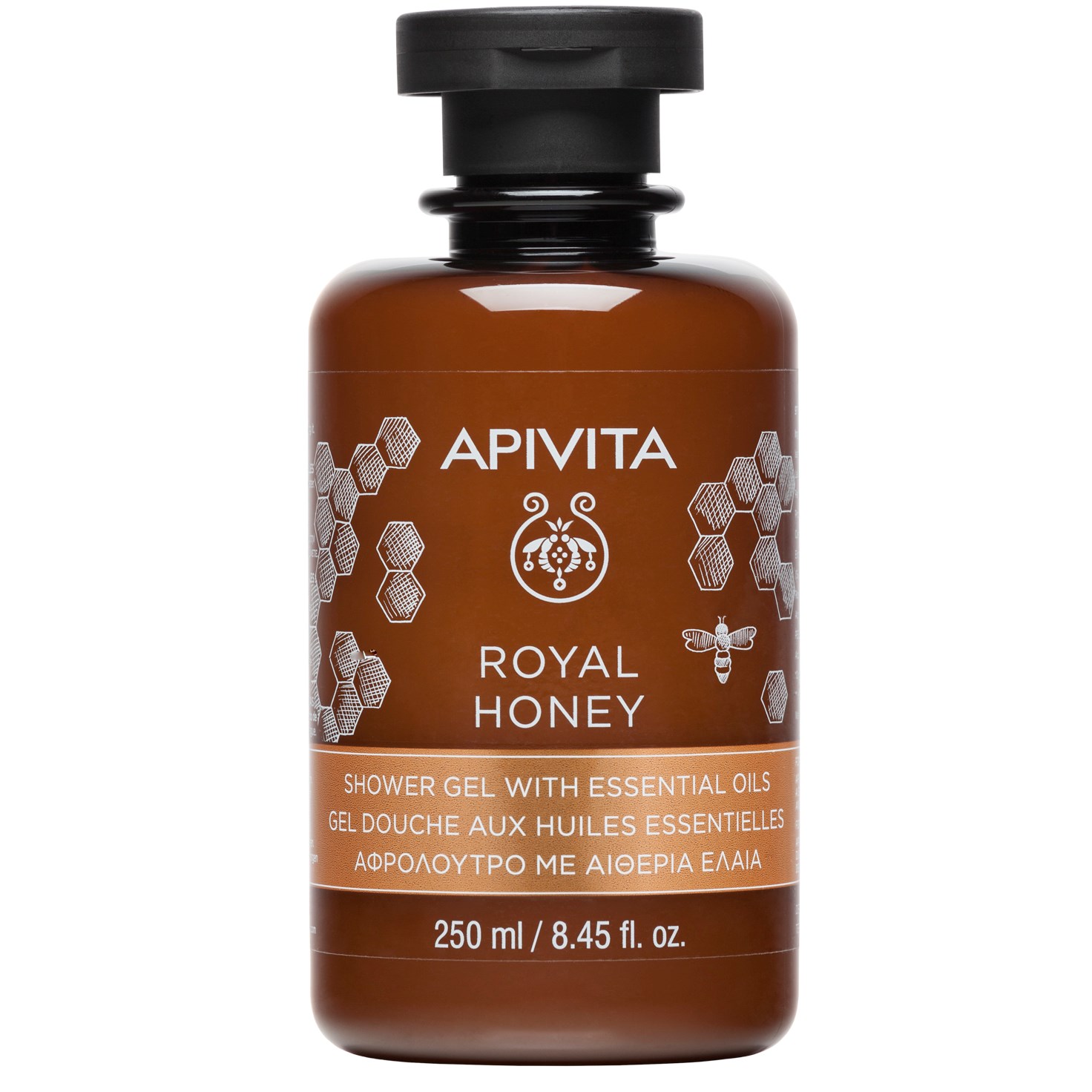 Läs mer om APIVITA Royal Honey Creamy Shower Gel with Essential Oils with Honey