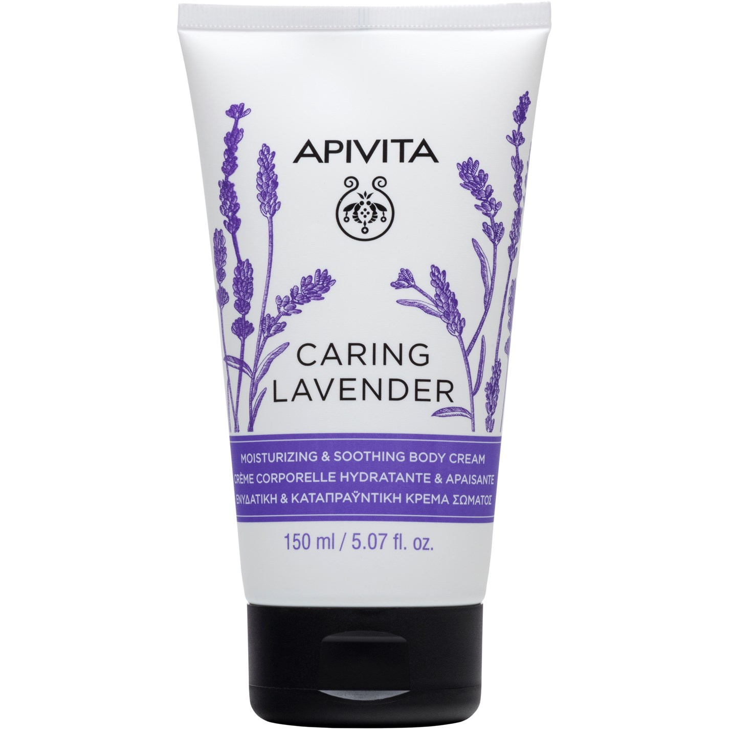 Läs mer om APIVITA Caring Lavender Moisturizing & Soothing Body Cream with Laven