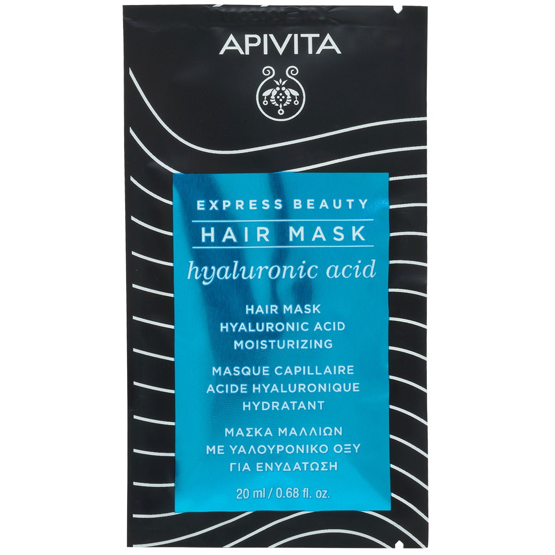 Läs mer om APIVITA Express Beauty Hair Moisturizing Hair Mask 20 ml
