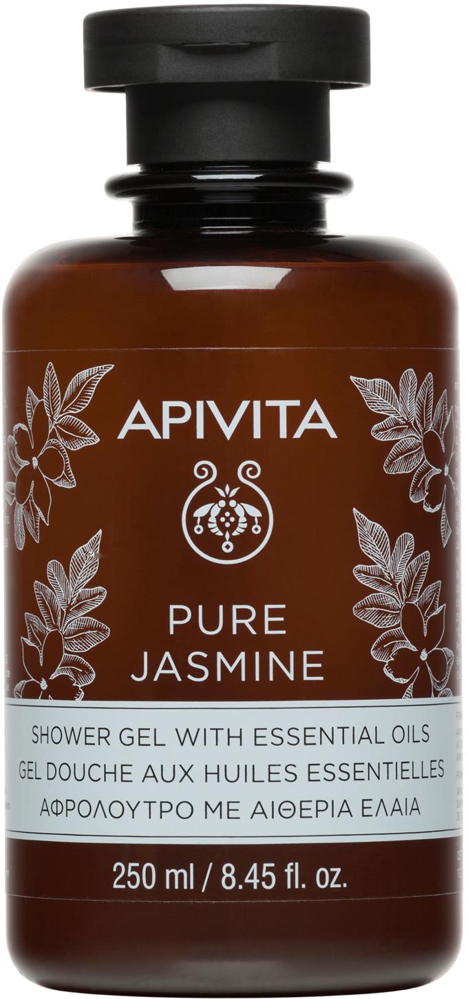 APIVITA Pure Jasmine Shower Gel with Essential Oils with Jasmine 250 ml