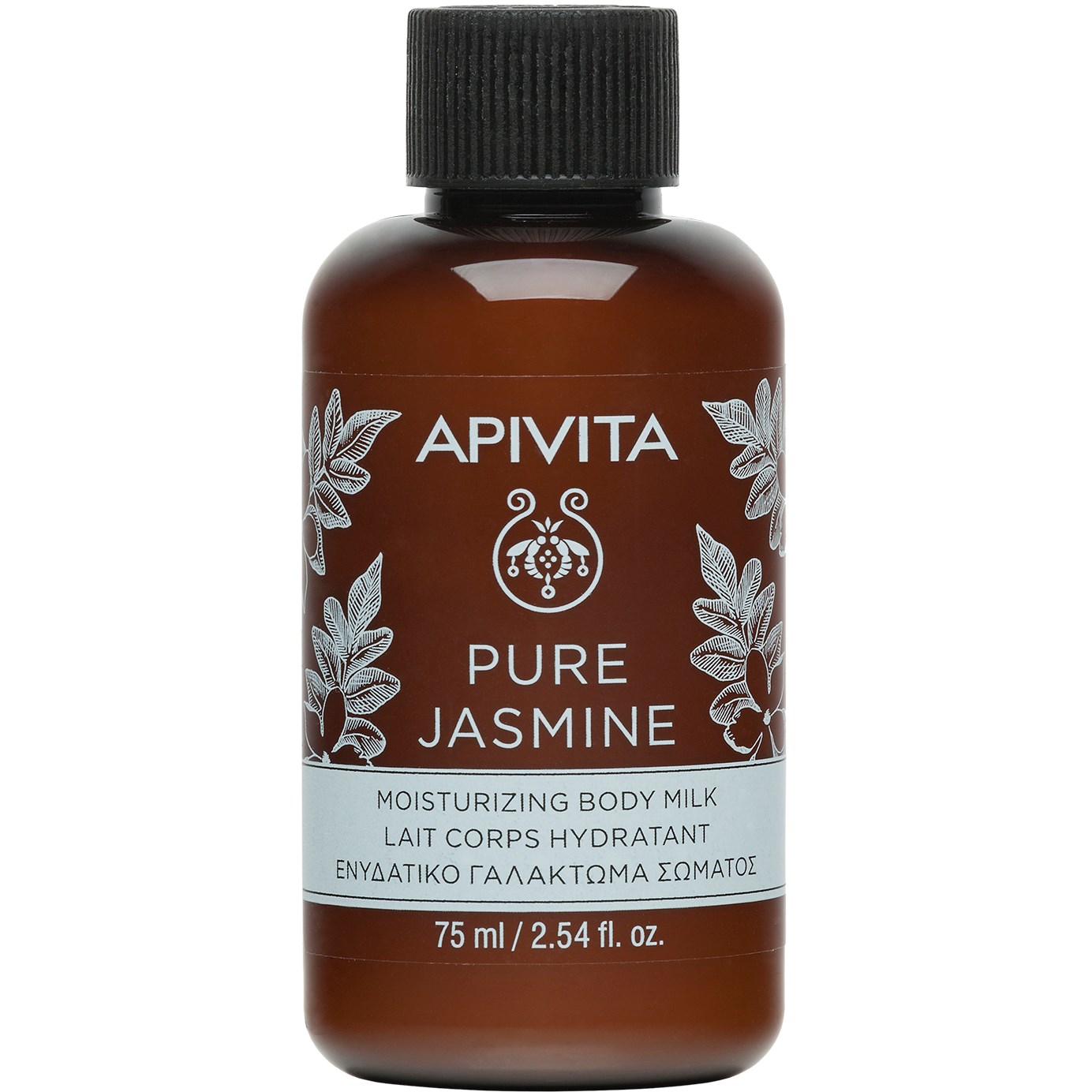 APIVITA Pure Jasmine Travel Size Moisturizing Body Milk with Jas