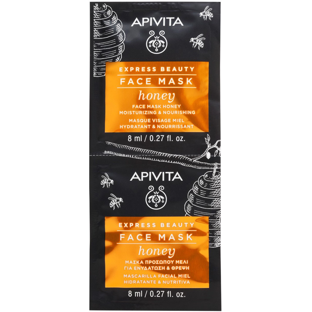 Läs mer om APIVITA Express Beauty Moisturizing & Nourishing Face Mask with Honey