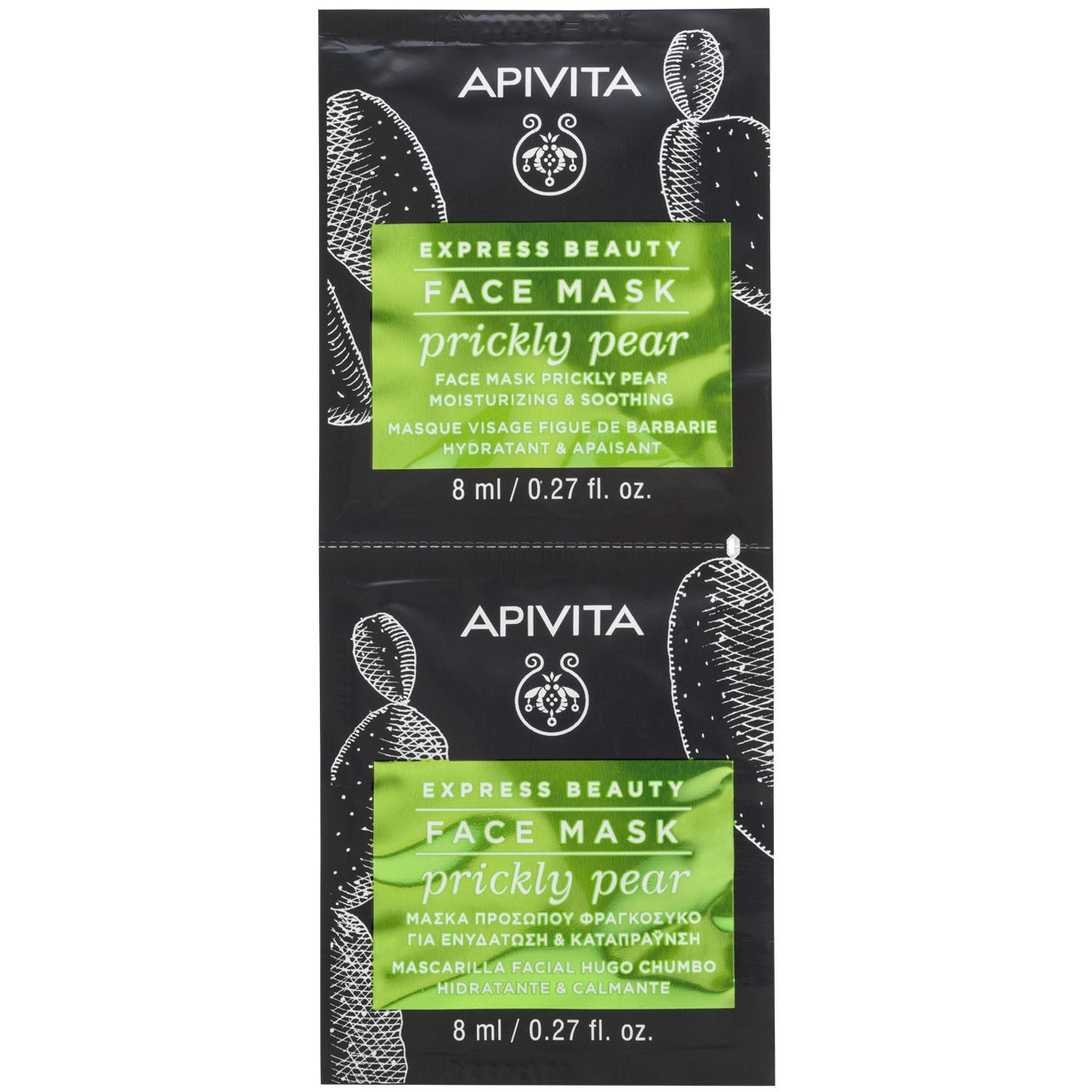 Läs mer om APIVITA Express Beauty Moisturizing & Soothing Face Mask with Prickly