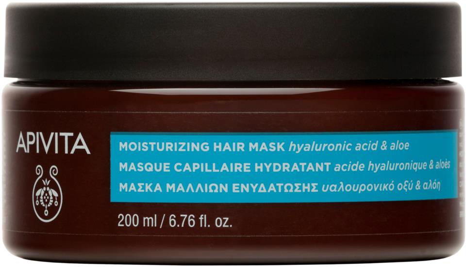 APIVITA Moisturizing Hair Mask for All Hair Types 200 ml