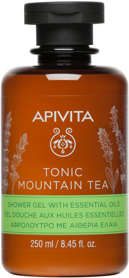 APIVITA Shower Gel with Essential Oils with Mountain Tea 250 ml