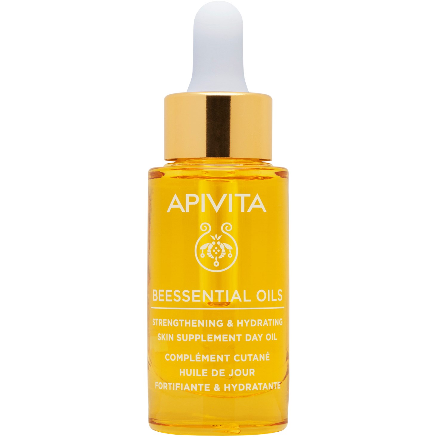 Läs mer om APIVITA Beessential Oils Strengthening & Hydrating Skin Supplement Day