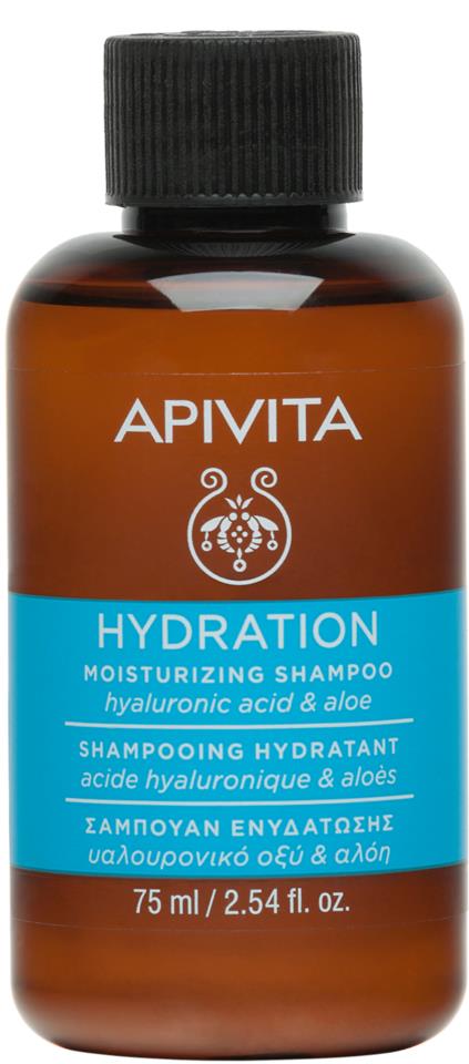APIVITA Travel Size Moisturizing Shampoo 75 ml