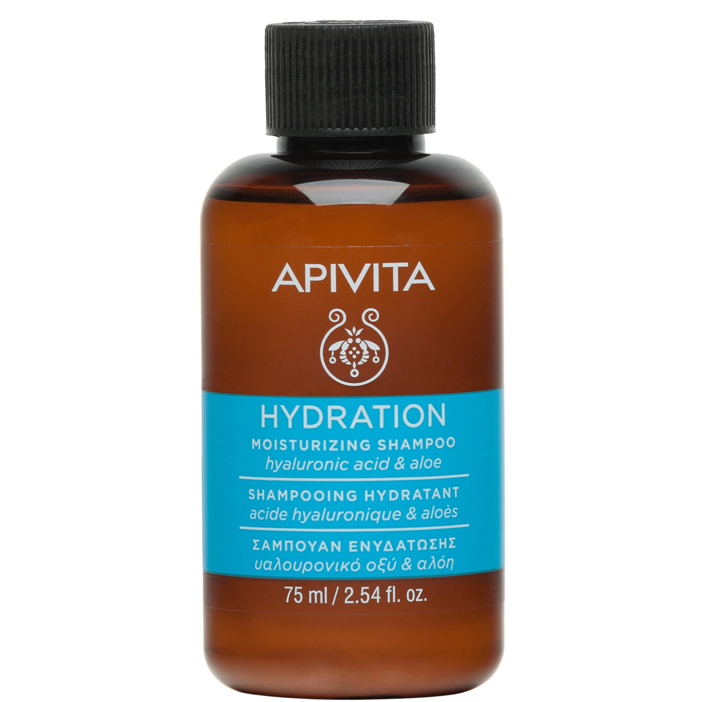 Läs mer om APIVITA Travel Size Moisturizing Shampoo 75 ml