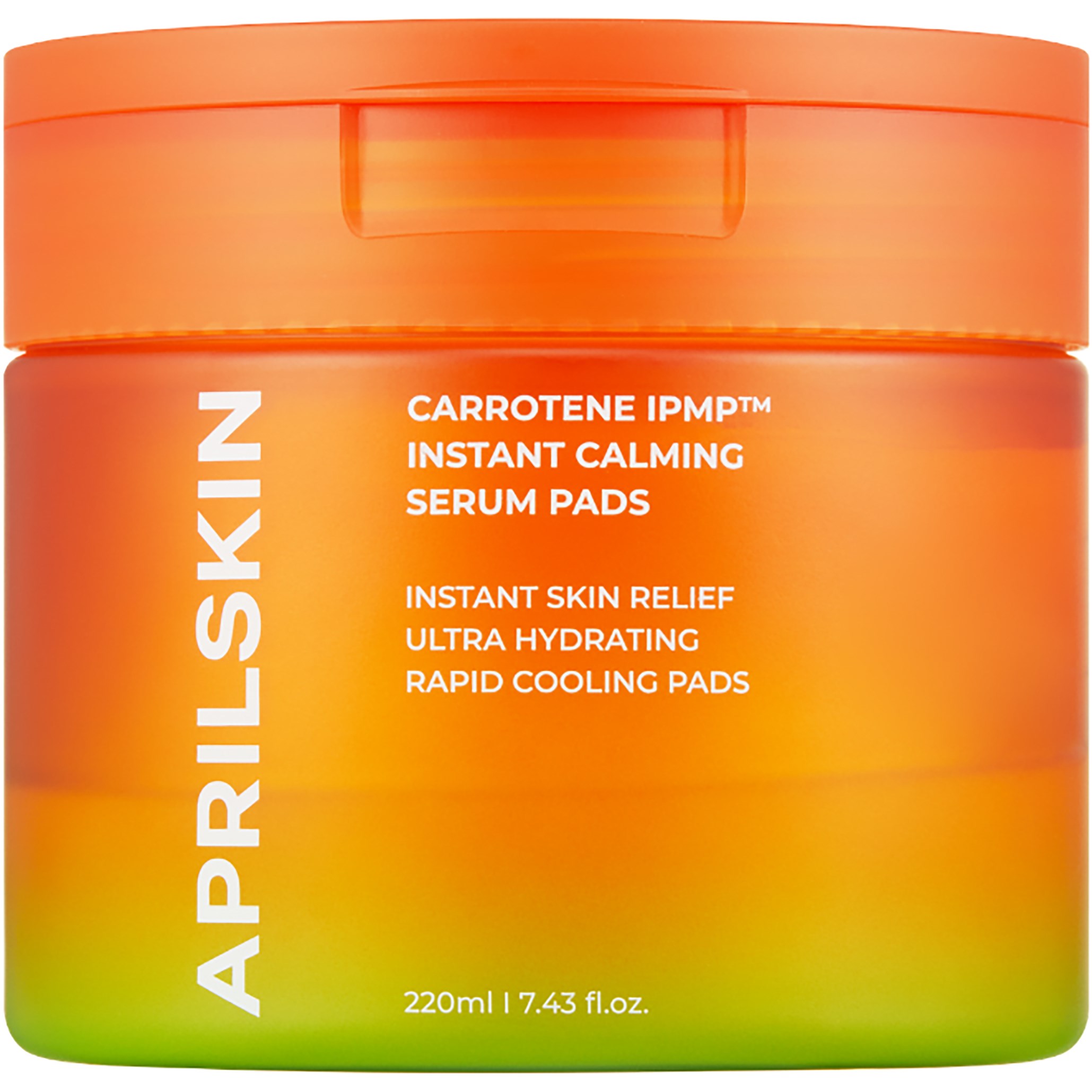 APRILSKIN Carrotene Ipmp Instant Calming Serum Pads 220 ml