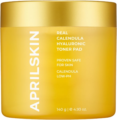 APRILSKIN Real Calendula Hyaluronic Toner Pad 140 g
