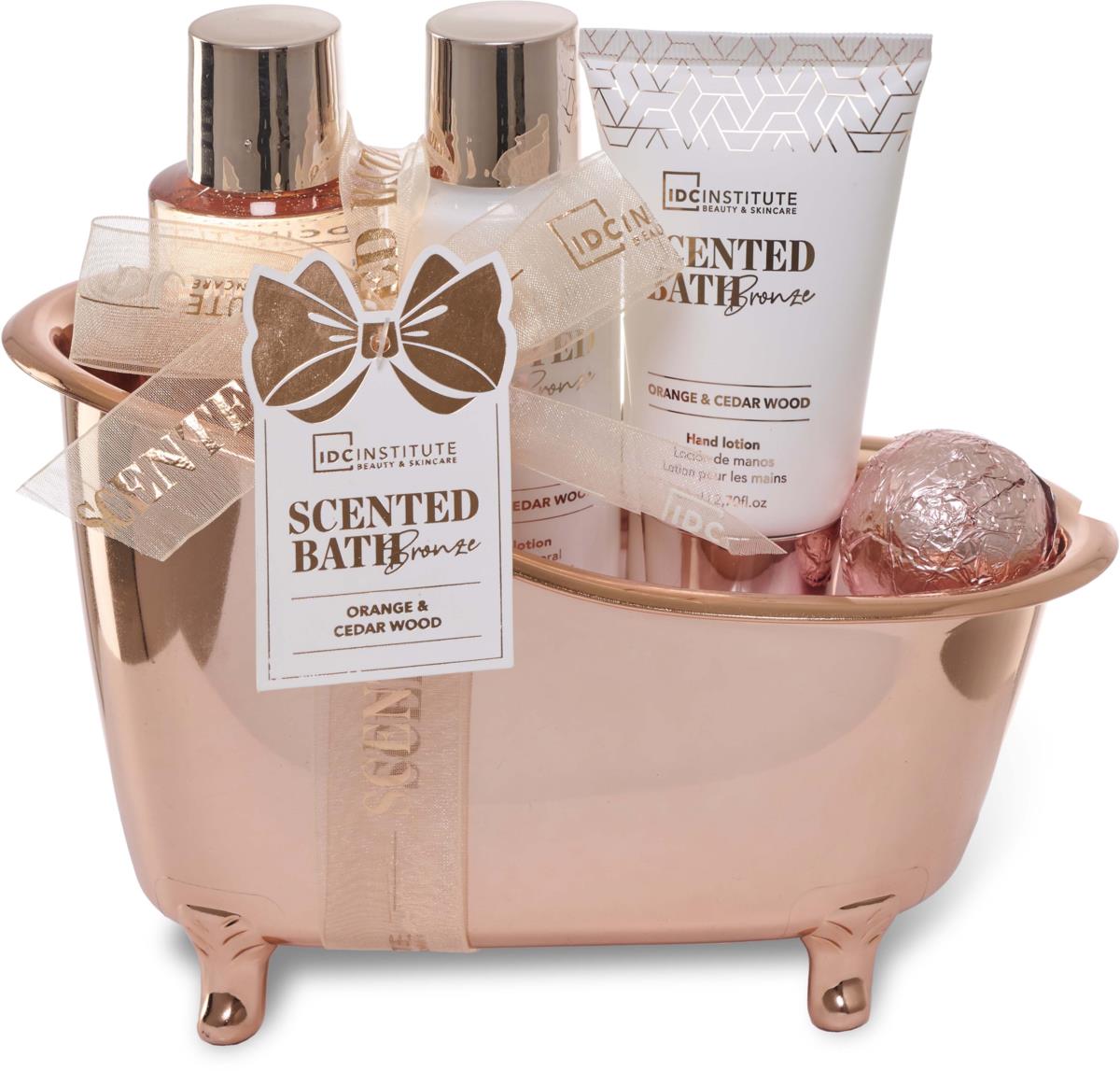 Aquarius Cosmetics IDC Institute Scented Bath Tub Bronze Set | lyko.com