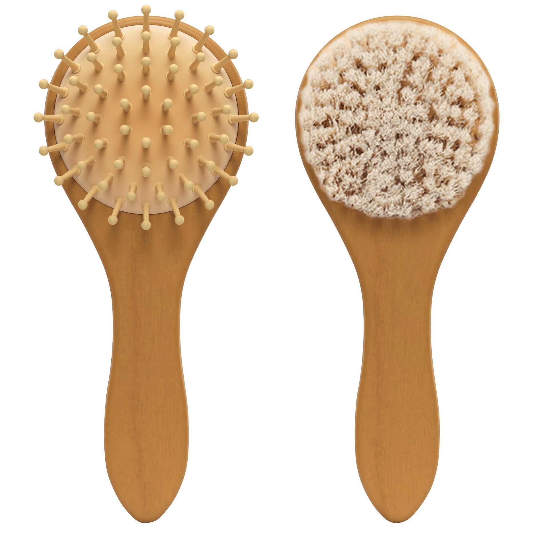 Läs mer om ARC Wooden Hair Brush Set