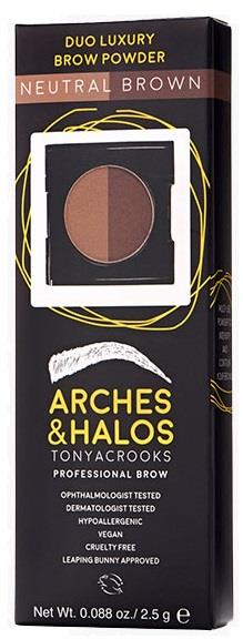 Arches & Halos Brow Duo Powder-Neutral Brown