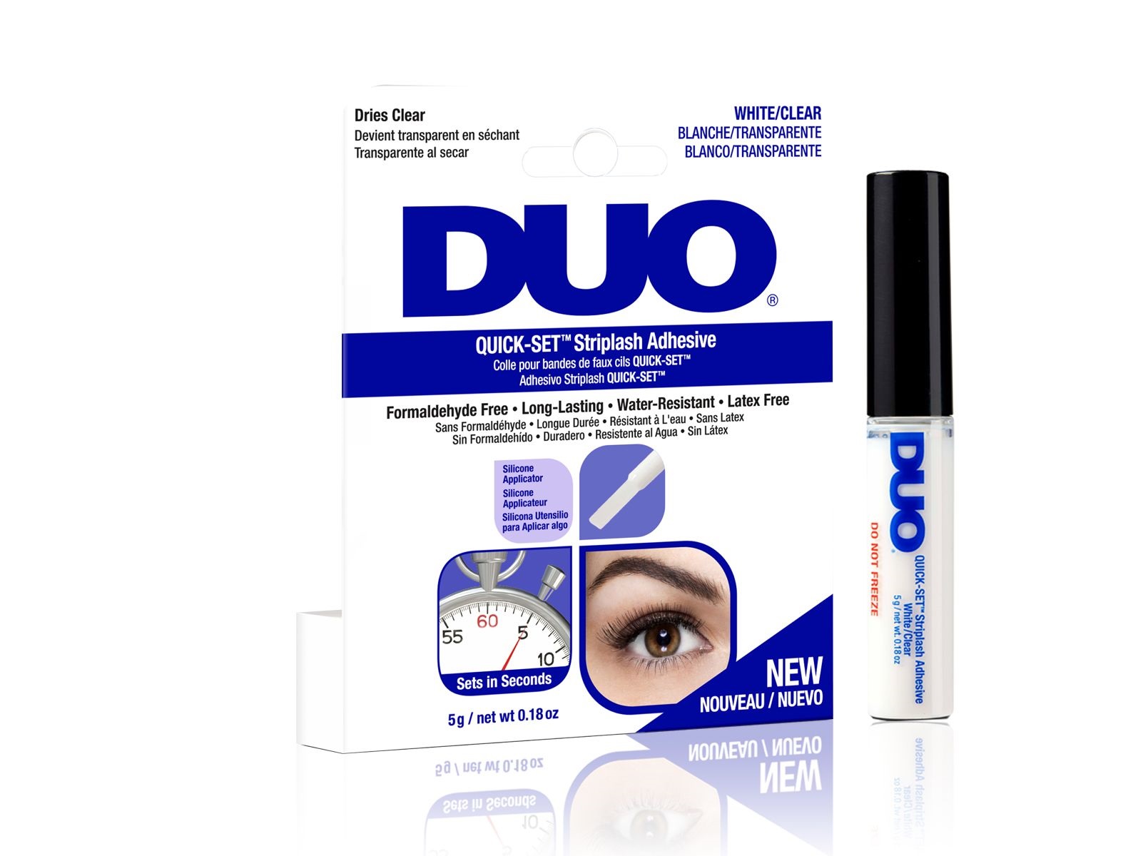Modsige Inde discolor Ardell DUO Quick-Set Striplash Clear 5 g | lyko.com