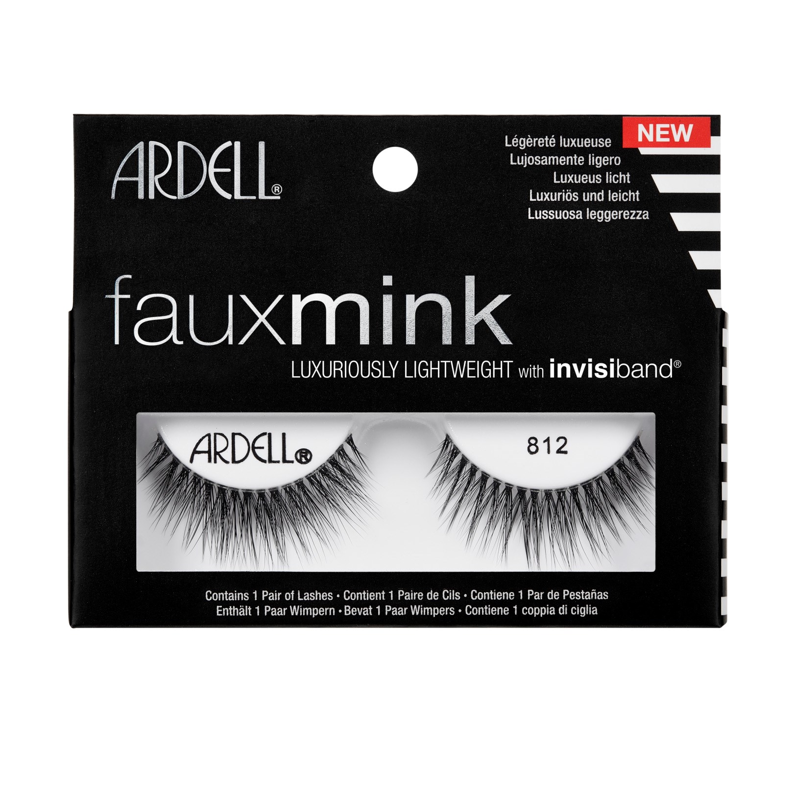 Ardell Faux Mink Luxuriously Lightweight Lashes 812