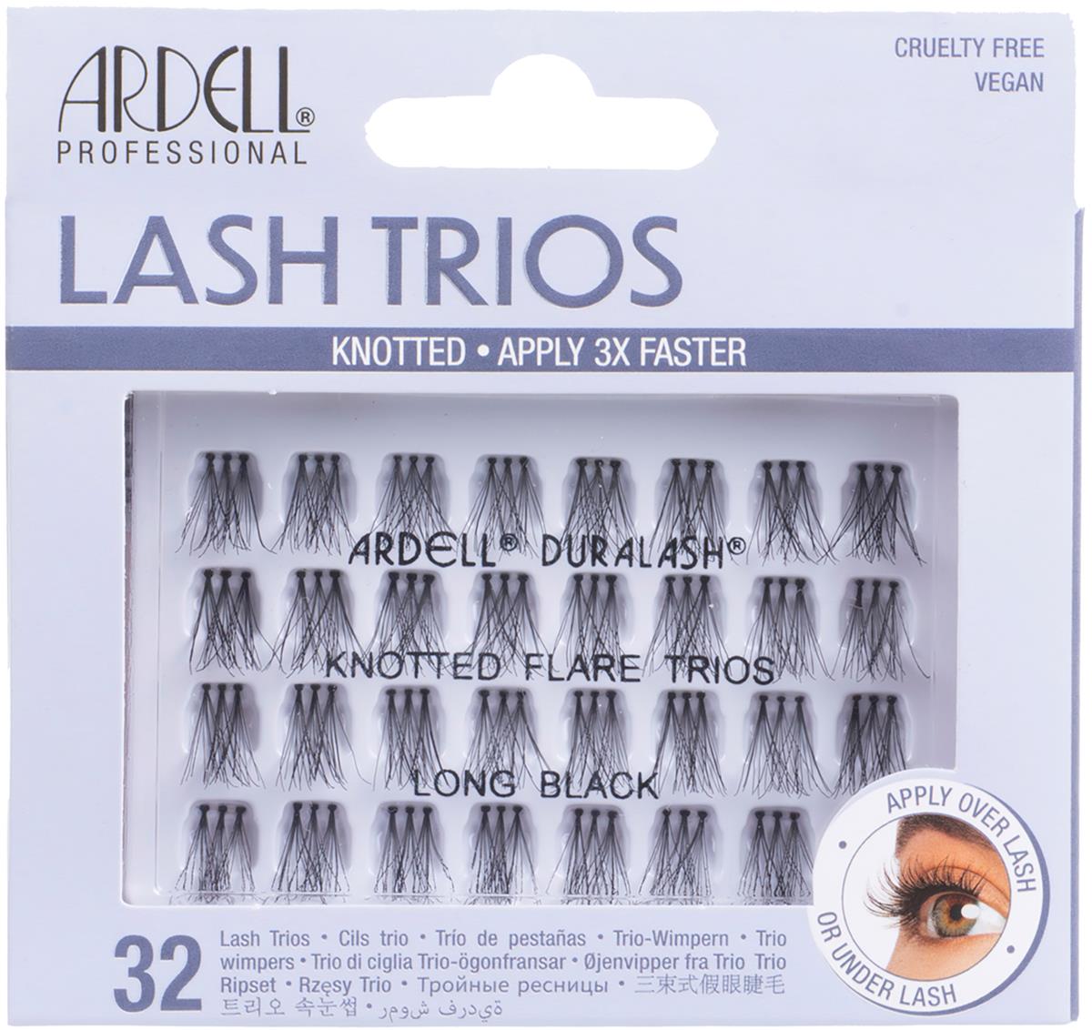 Ardell Lash Trios Knotted Long