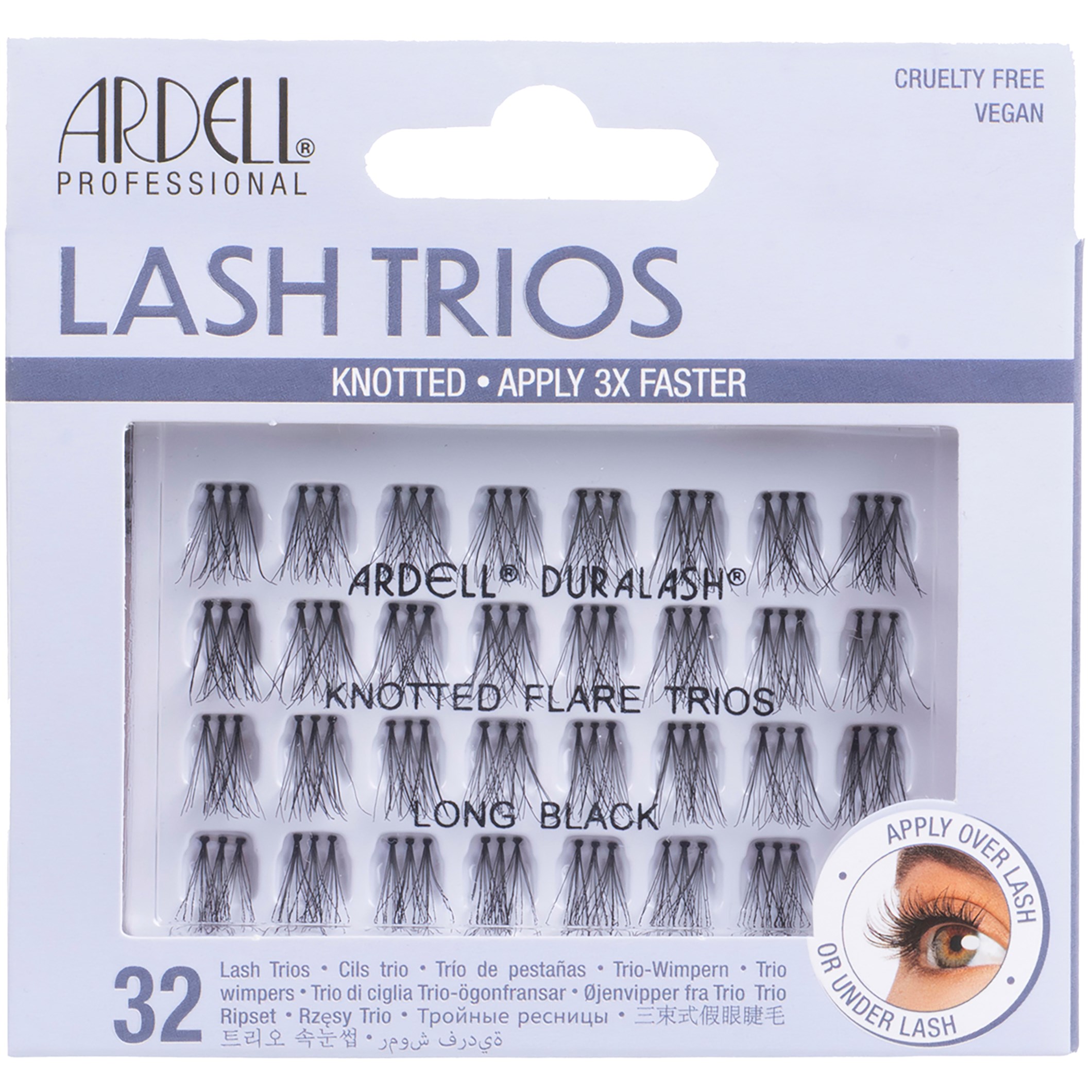 Ardell Lash Trios Knotted Long billede