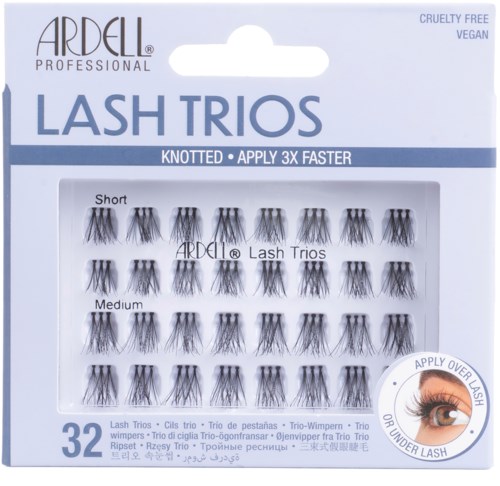 Ardell Lash Trios Knotted Short & Medium