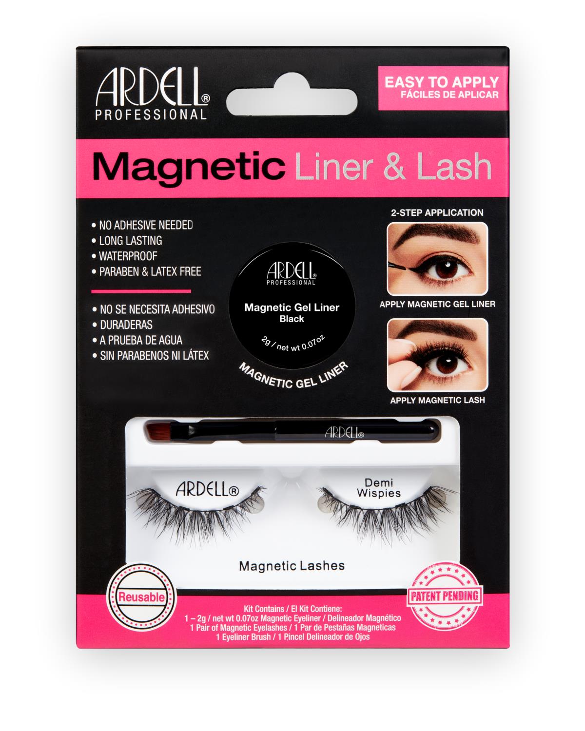 Ardell Magnetic Liner & Lash Kit Demi Wispies