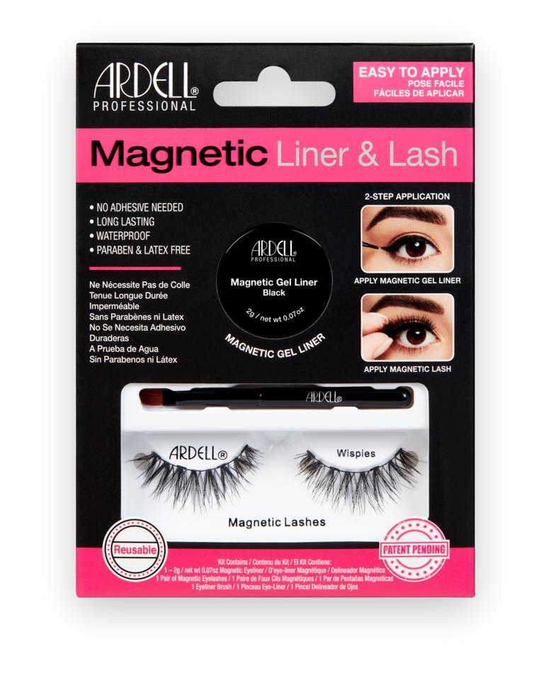 Ardell Magnetic Lash & Liner Kit Wispies