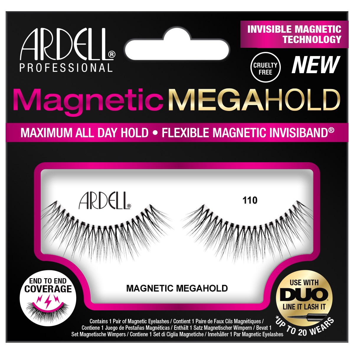Ardell Magnetic Megahold False Lashes 110 billede