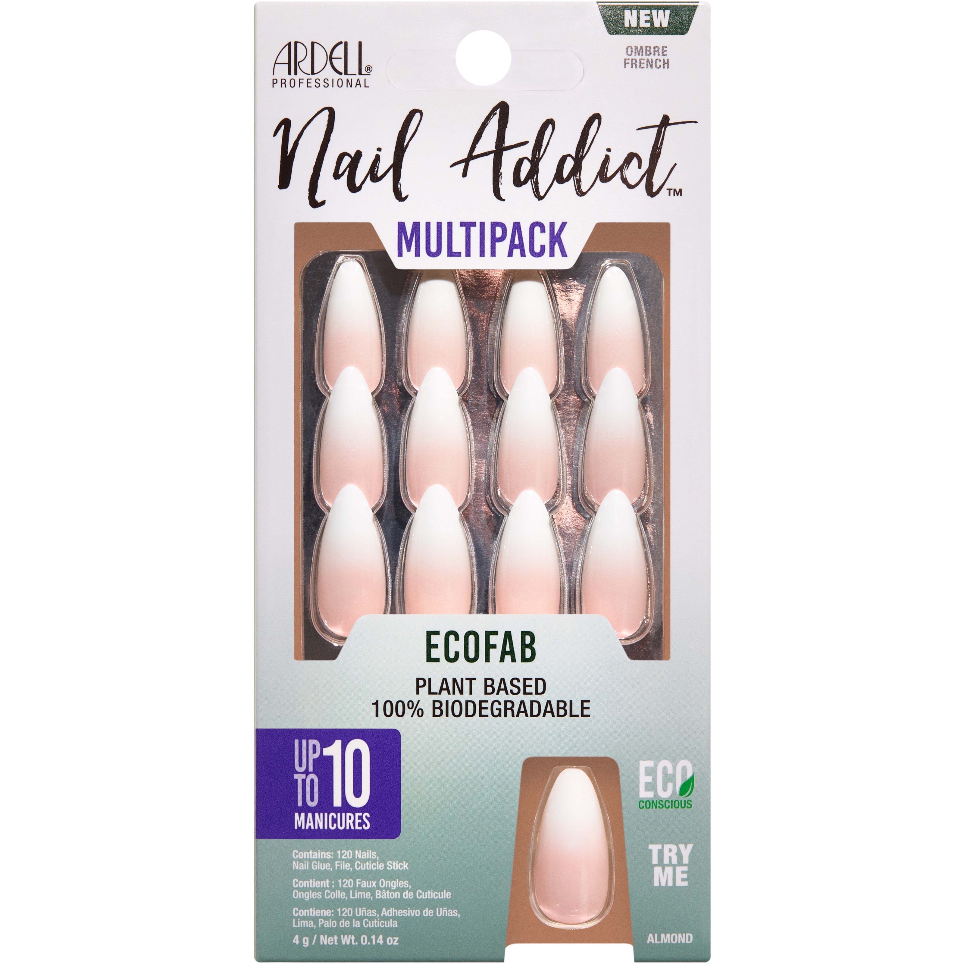 Läs mer om Ardell Nail Addict EcoFab Multipack Ombre French