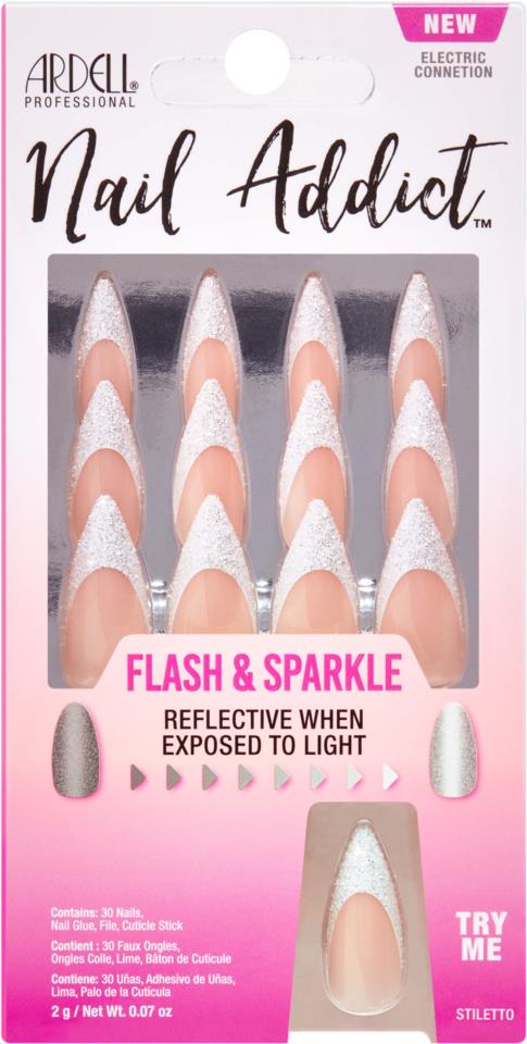 Ardell Nail Addict Flash & Sparkle Electric Connection