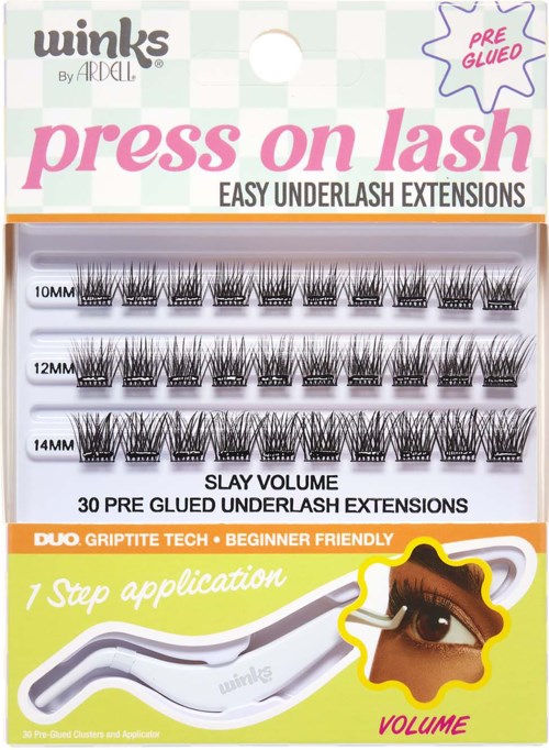Ardell Winks Press On Underlash Extensions Slay Volume