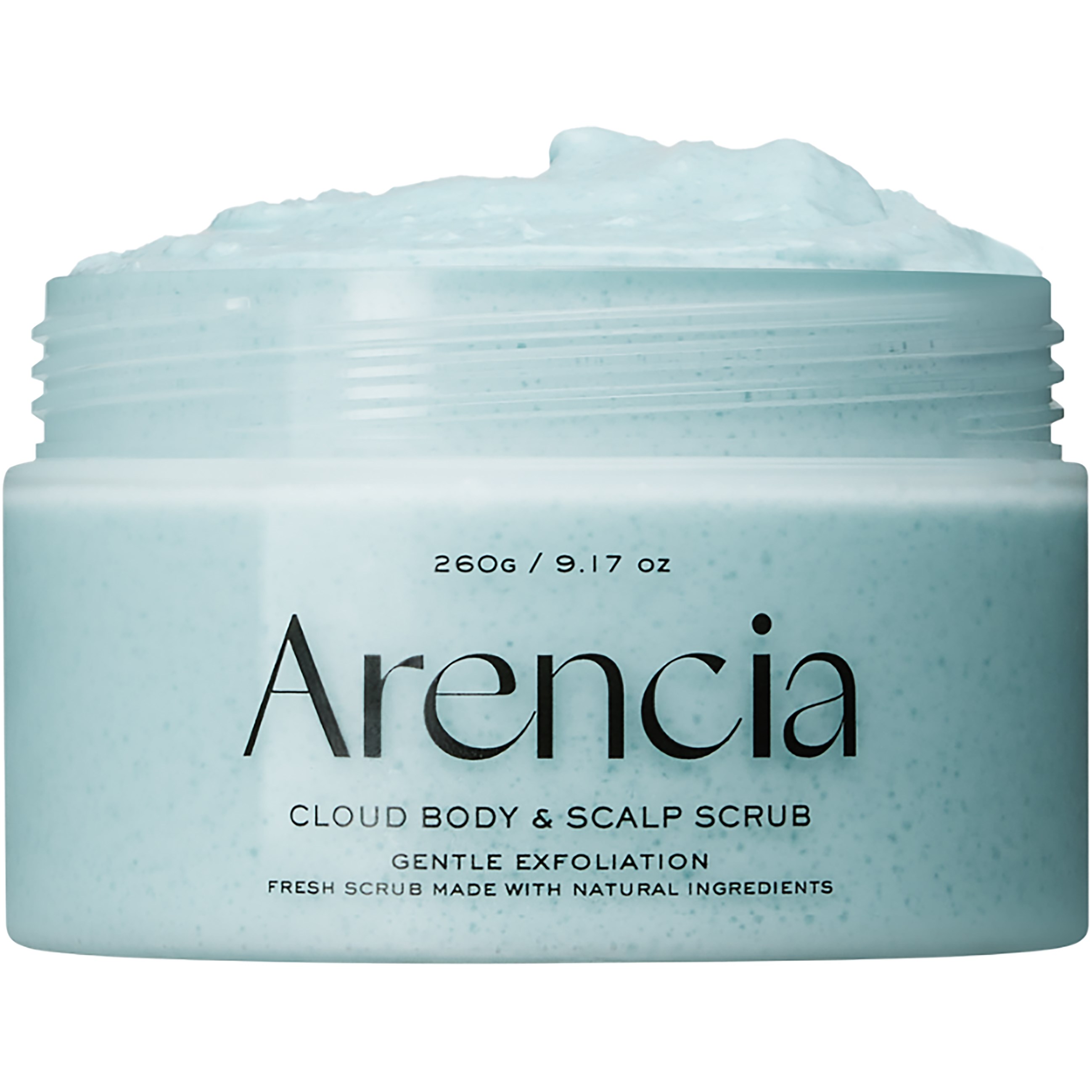 Arencia Fresh Cloud Body & Scalp Scrub French Mint & Lily 260 g