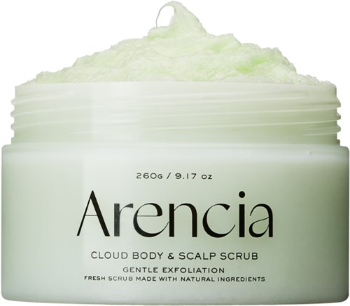 Arencia Fresh Cloud Body & Scalp Scrub Geranium & Primrose 260 g