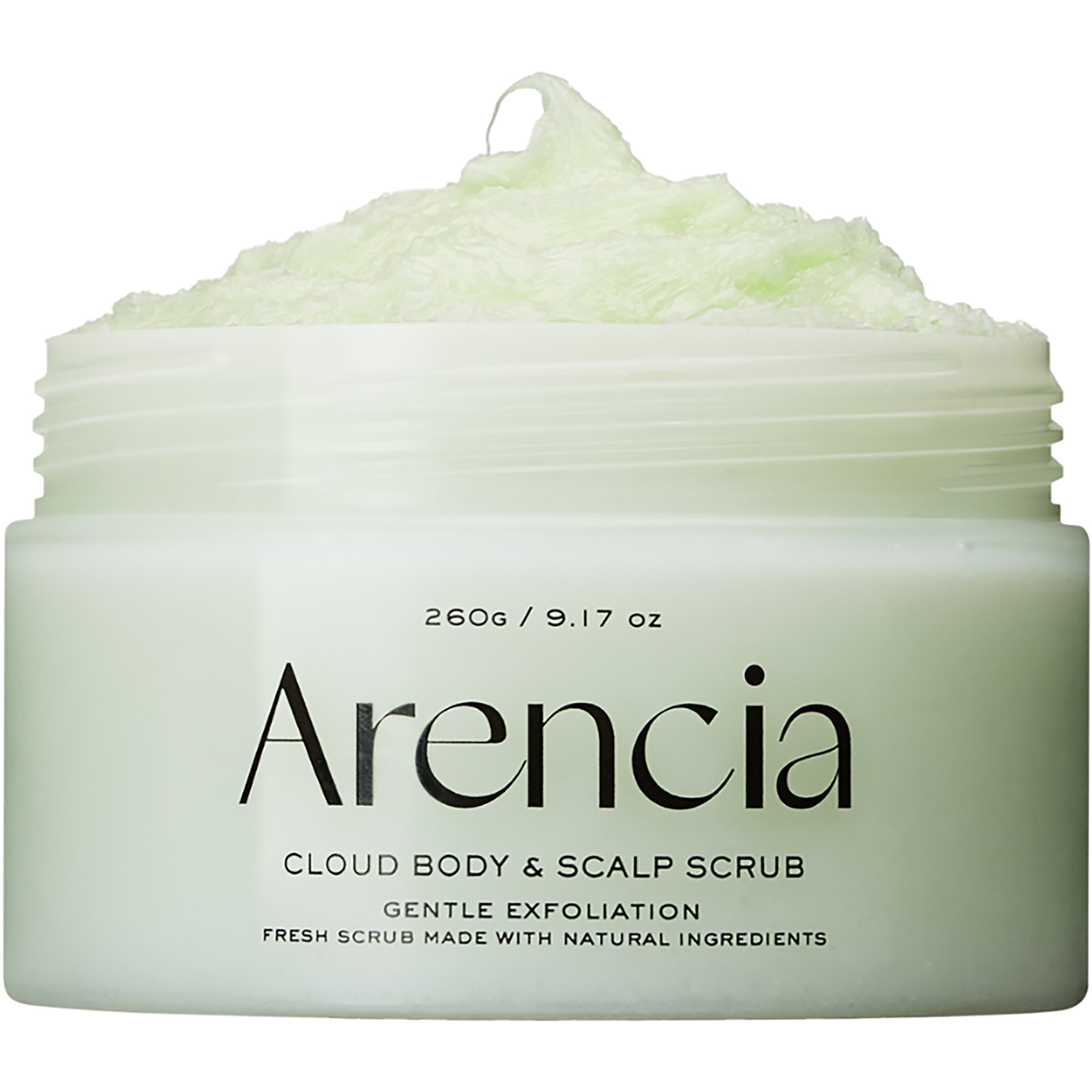Arencia Fresh Cloud Body & Scalp Scrub Geranium & Primrose 260 g